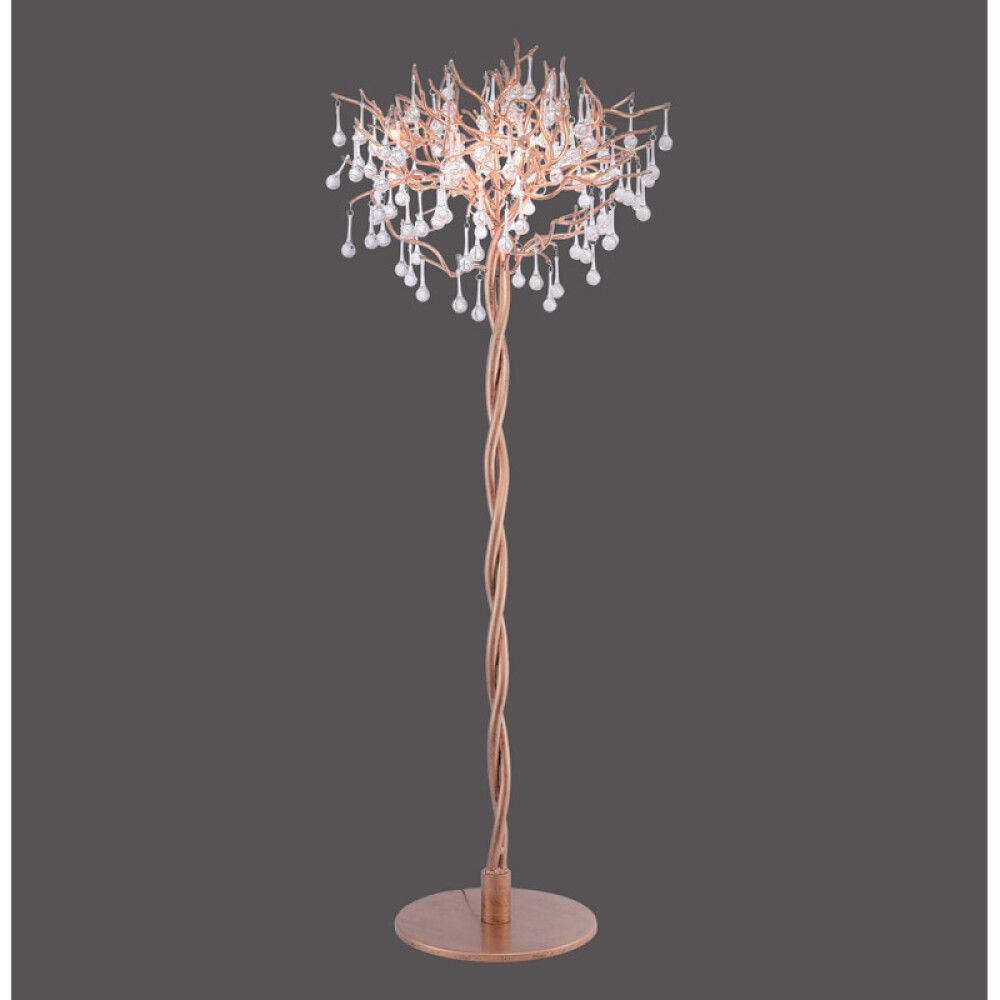 Põrandavalgusti Paul Neuhaus Icicle Messing