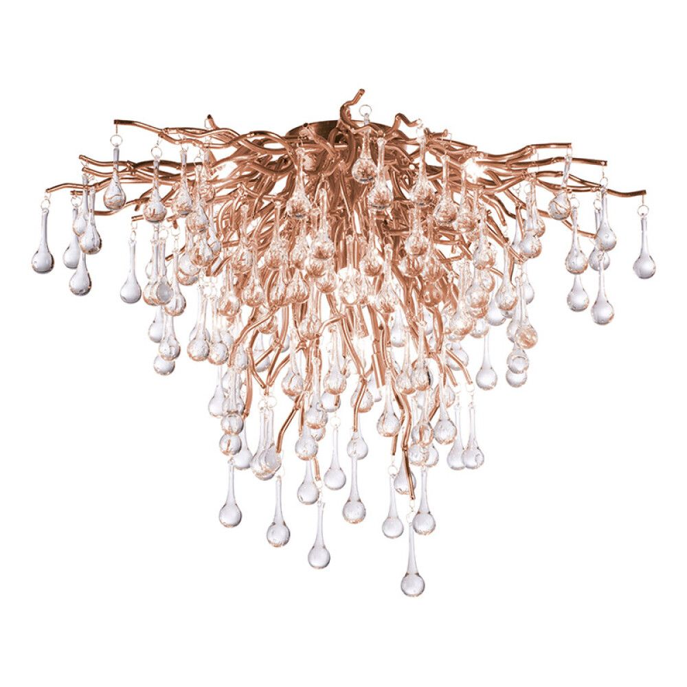 Laevalgusti  Paul Neuhaus Icicle Ø 50 cm messing