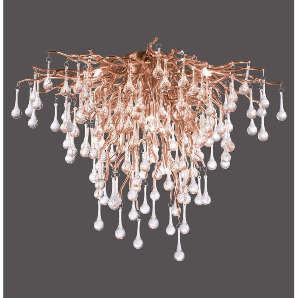 Laevalgusti  Paul Neuhaus Icicle Ø 50 cm messing