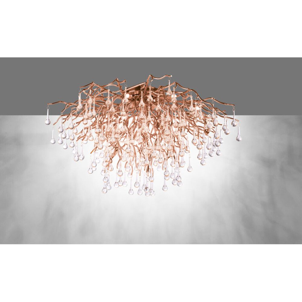 Laevalgusti Paul Neuhaus Icicle Messing Ø 100 cm