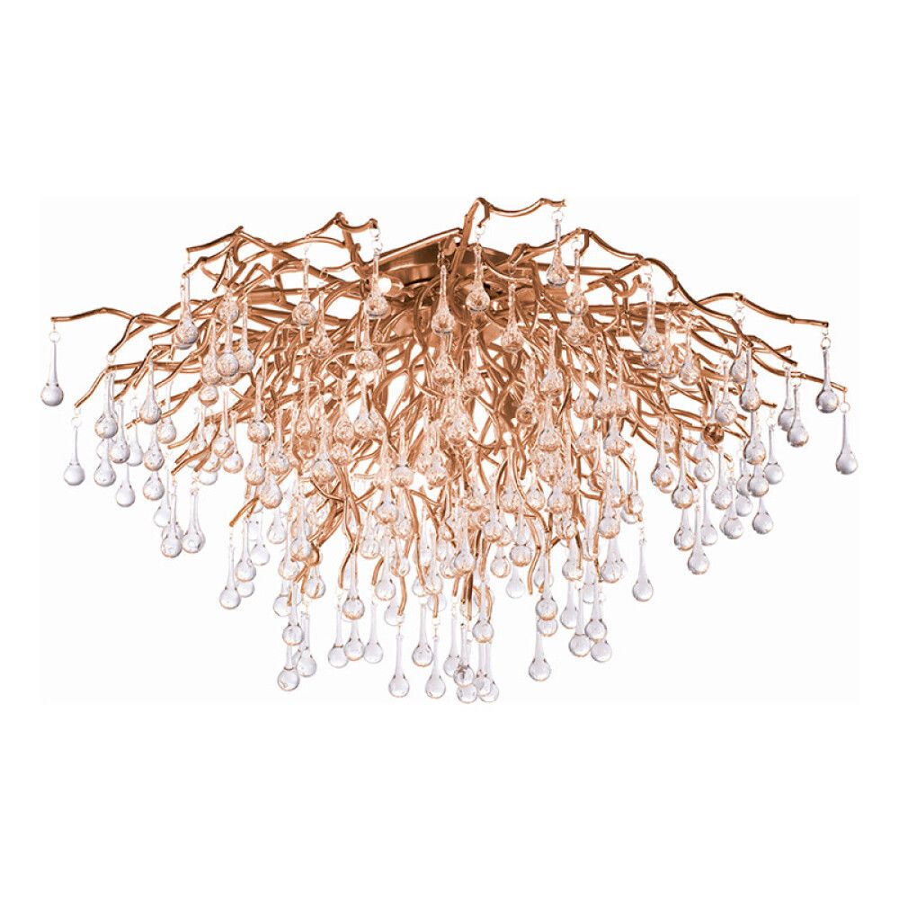 Laevalgusti Paul Neuhaus Icicle Messing Ø 100 cm