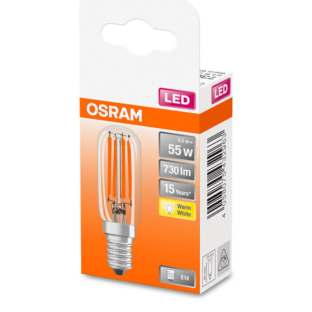 LED-lamp Osram Special T26 55 6,5W/2700K E14