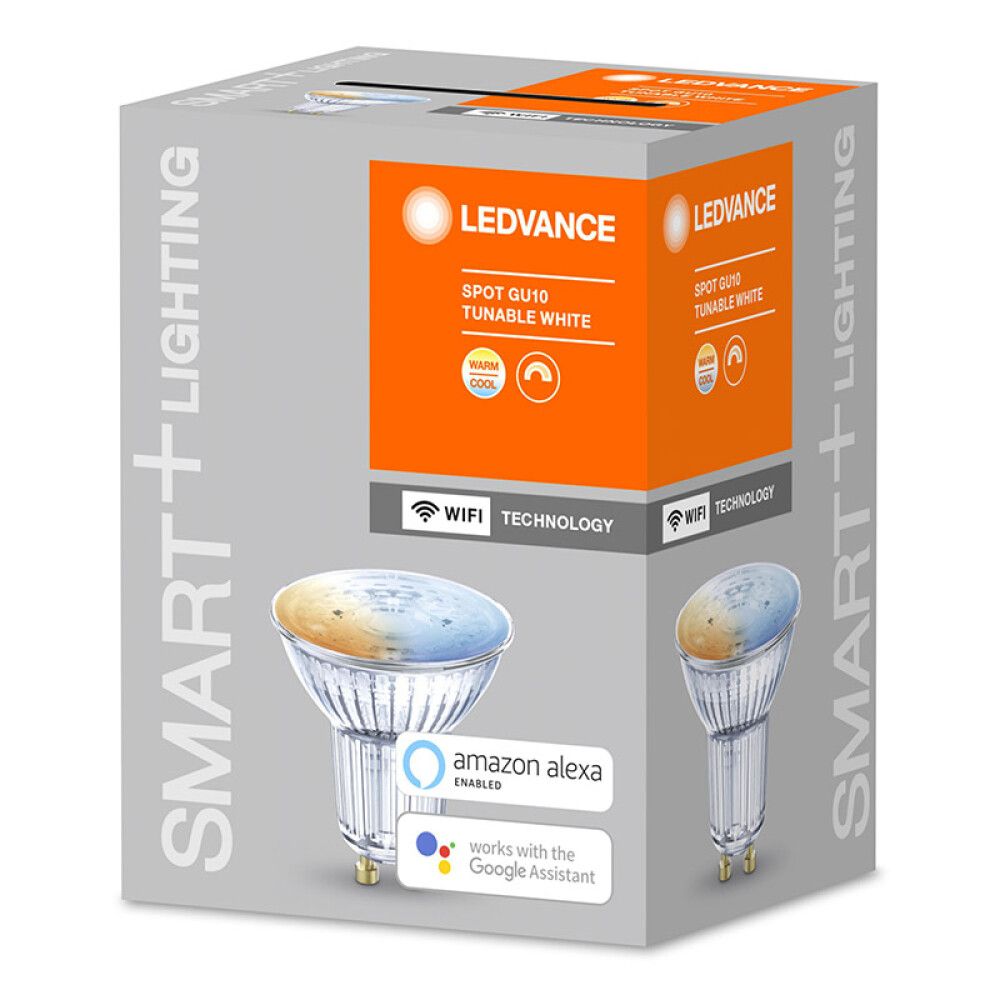 LED-lamp Ledvance SMART+ WIFI Spot Tunable White 50 45 ° 4,9 W/2700-6500 K GU10