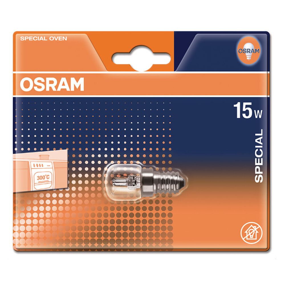 Kodumasina pirn Osram SPECIAL OVEN T CL 15 W 230 V E 14