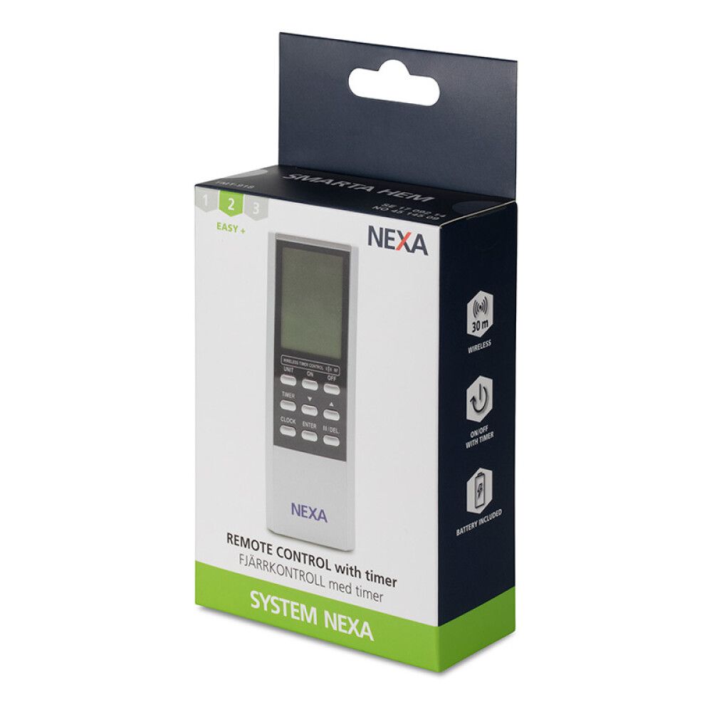 Taimeriga kaugjuhtimispult Nexa TMT-918