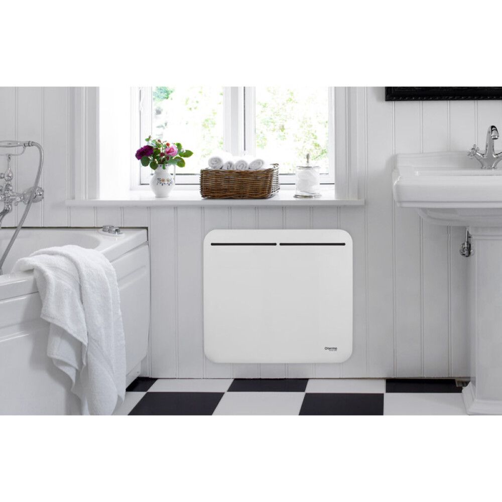 Elektriradiaator Termo Steel 1000 W valge
 43 × 51,5 × 6,5 cm