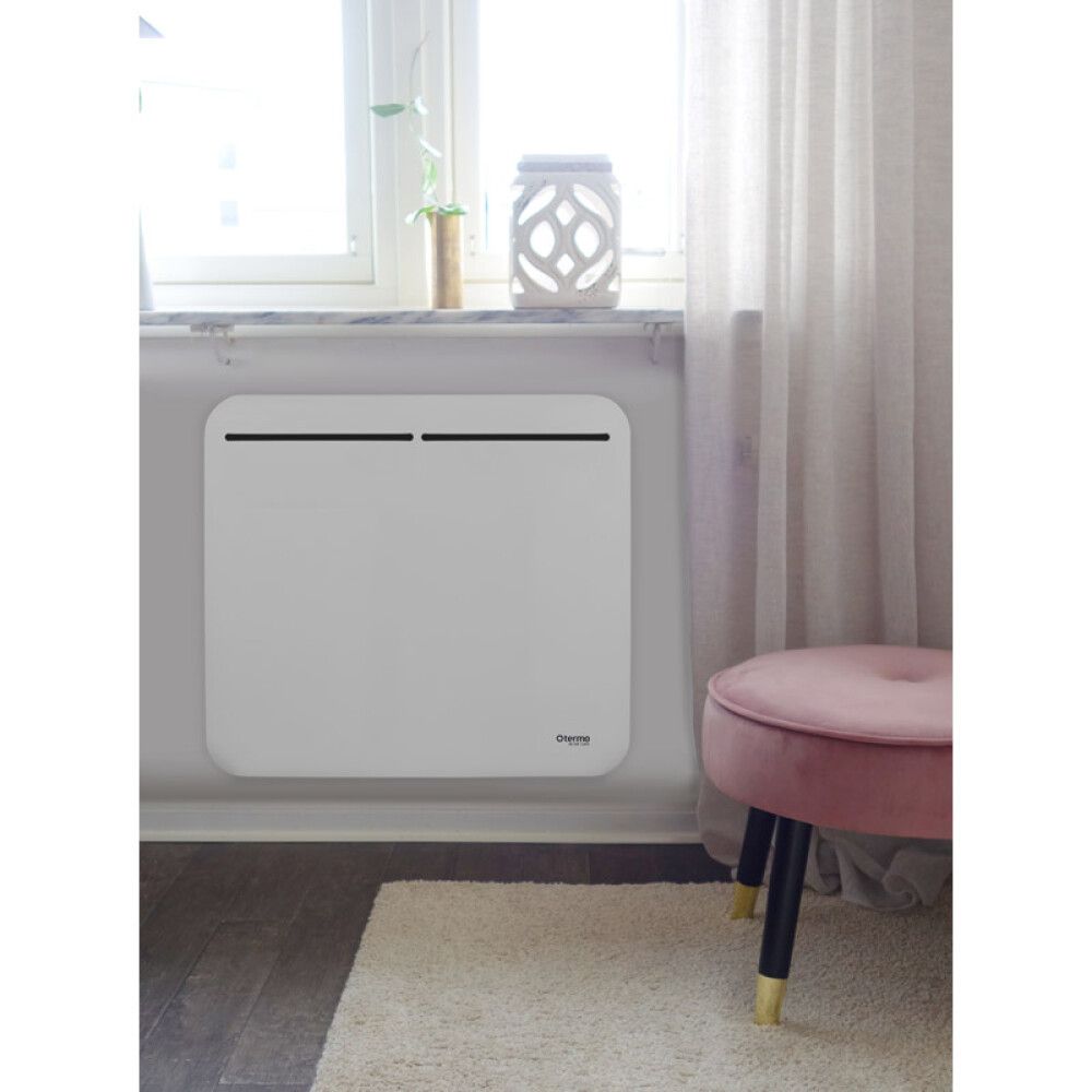 Elektriradiaator Termo Steel 1000 W valge
 43 × 51,5 × 6,5 cm