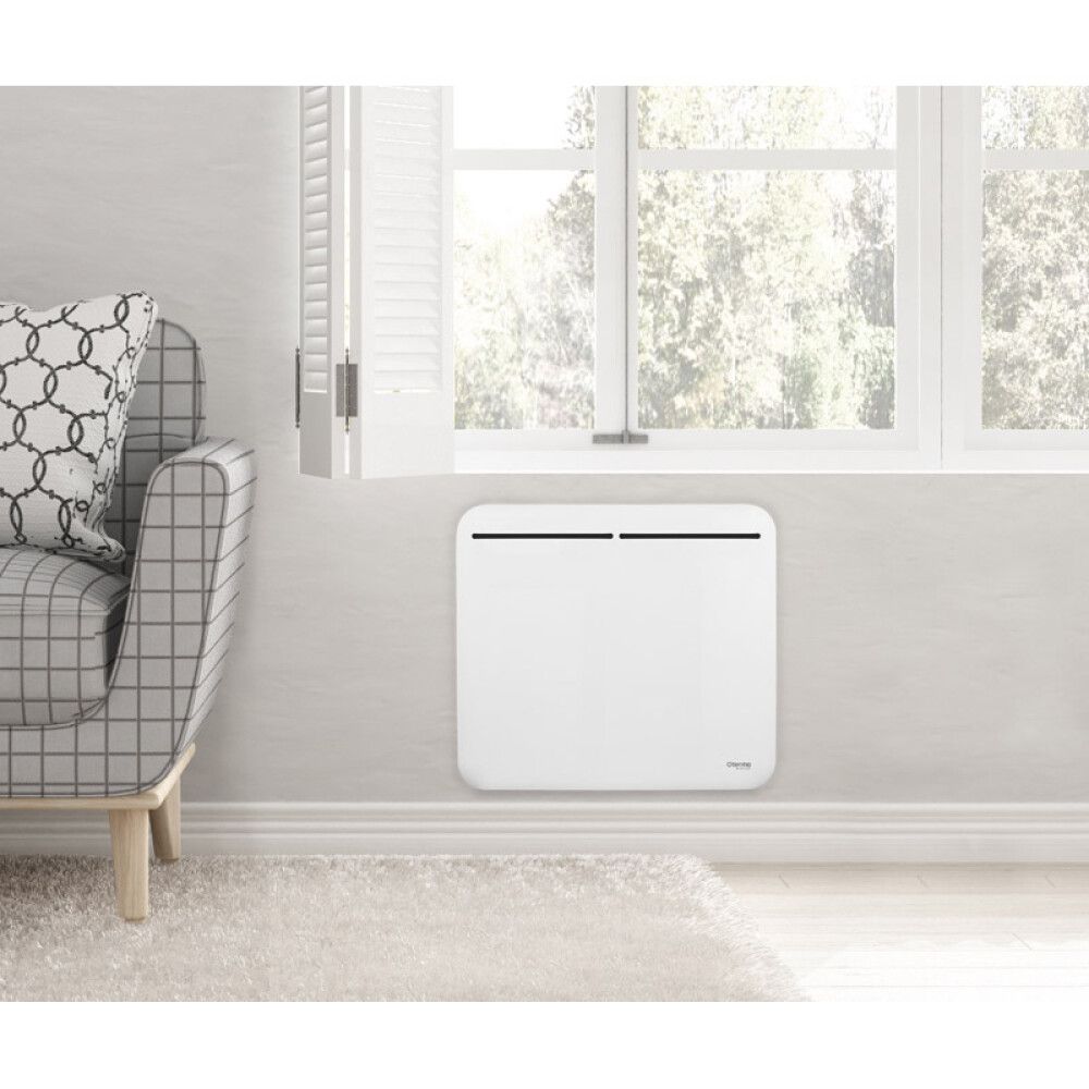 Elektriradiaator Termo Steel 1000 W valge
 43 × 51,5 × 6,5 cm