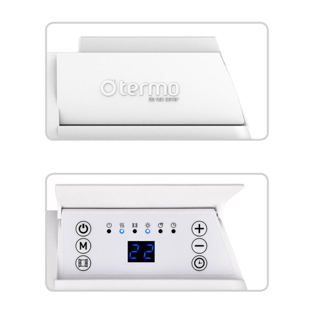 Klaaspaneeliga soojendi Termo Glass 600 W