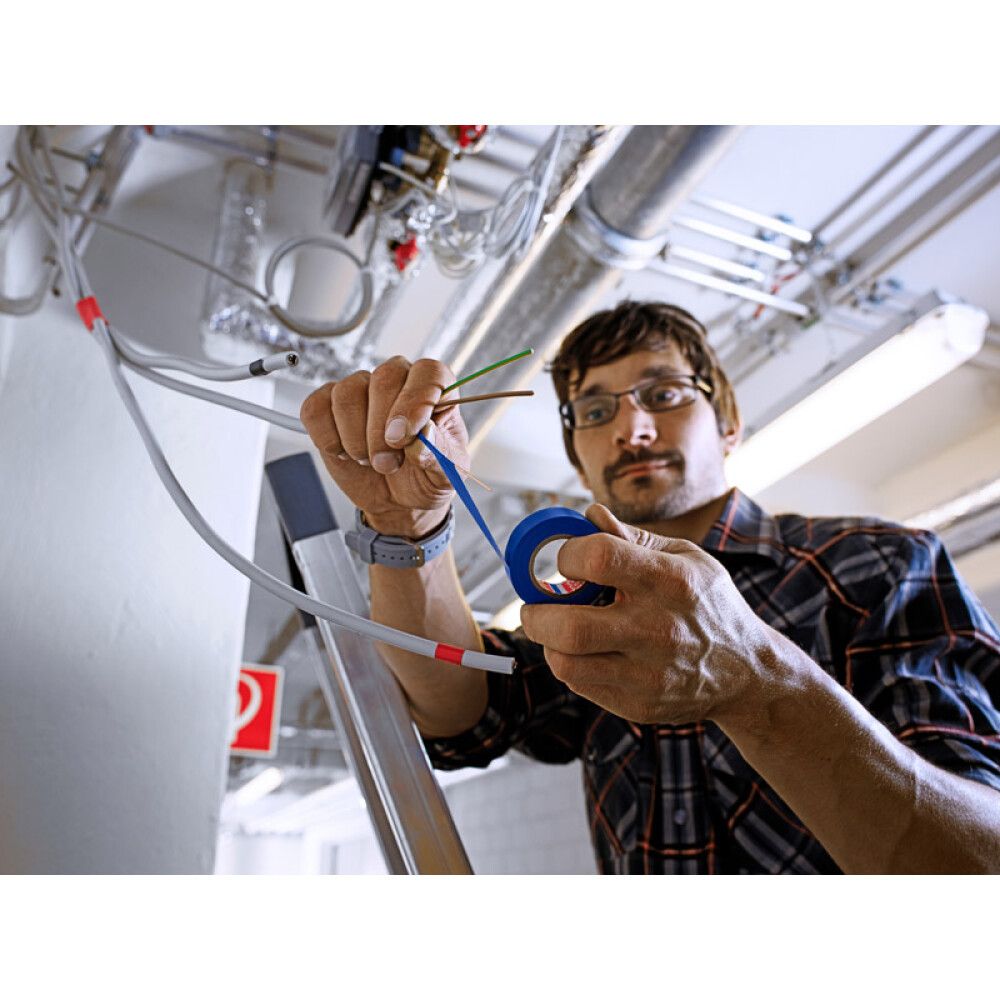 Isoleerteip tesa® Professional Tesaflex 20 m x 19 mm, punane