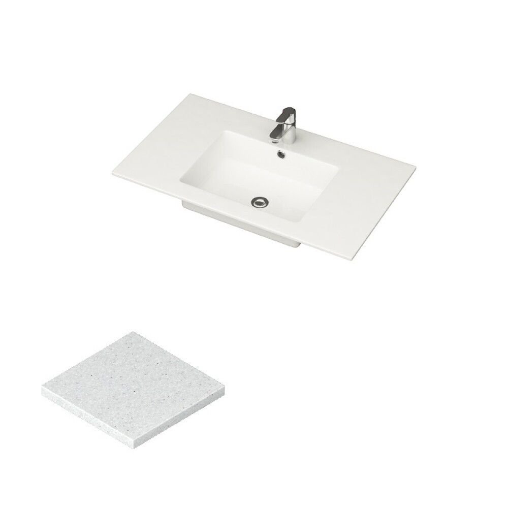 Töötasapind valamuga Skärgård IQ sädelev 40 cm