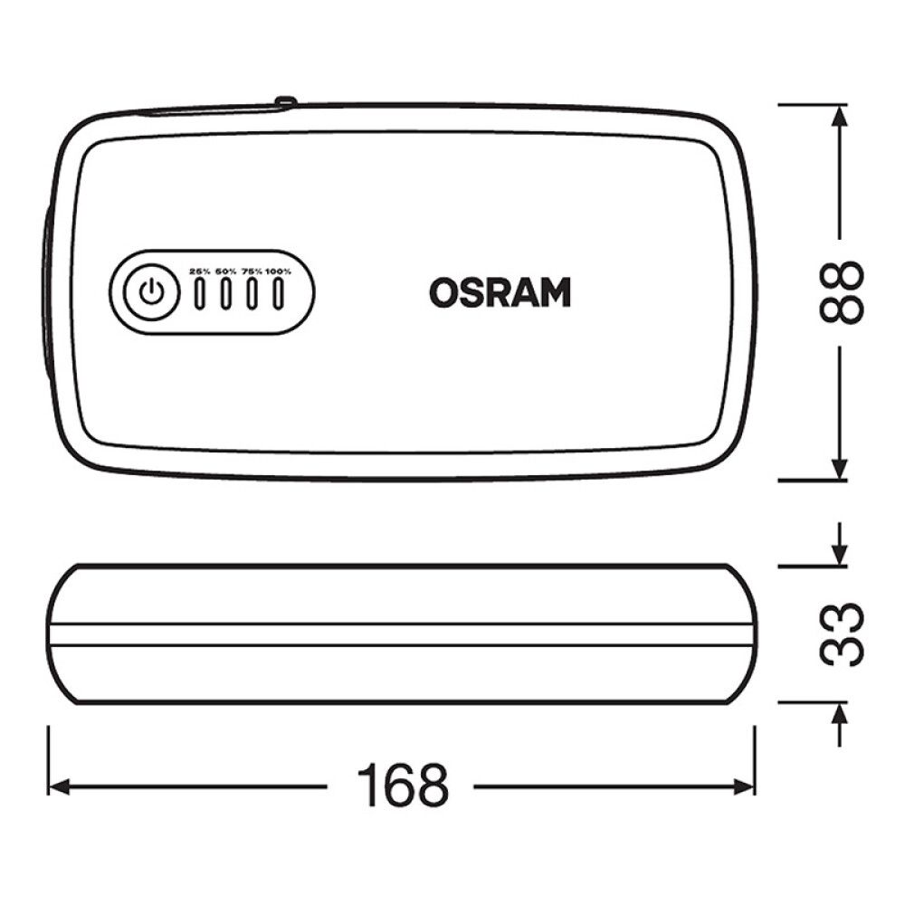 Käivitusabi Osram BatterySTART 300 1500 A