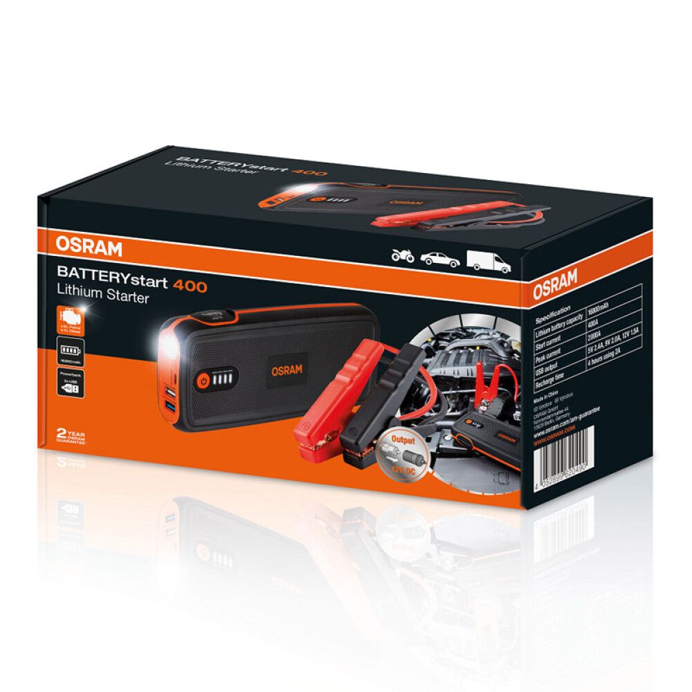 Käivitusabi Osram BatterySTART 400 2000 A
