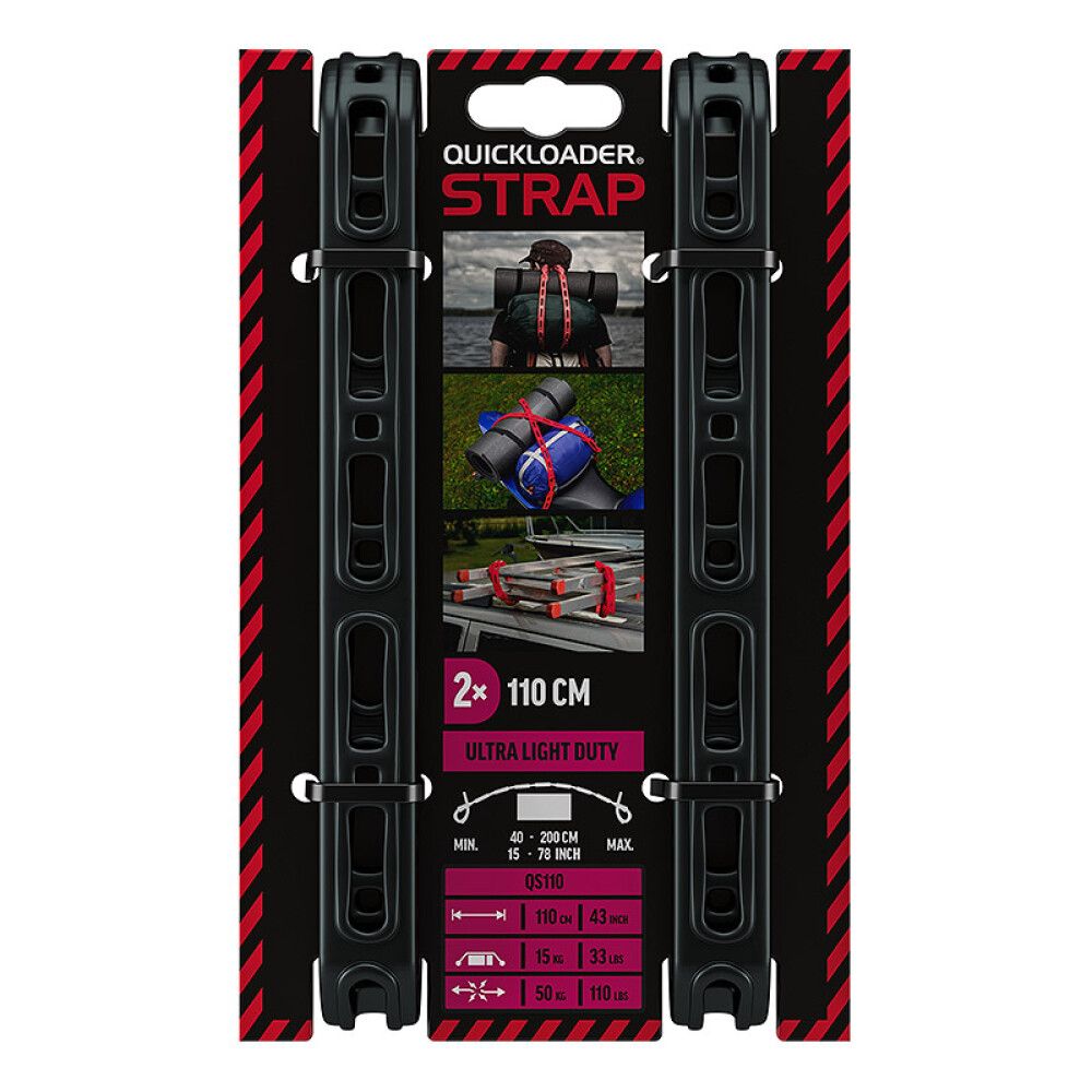 Kinnitusrihm Quickloader Strap 50 kg 110 cm 2 tk