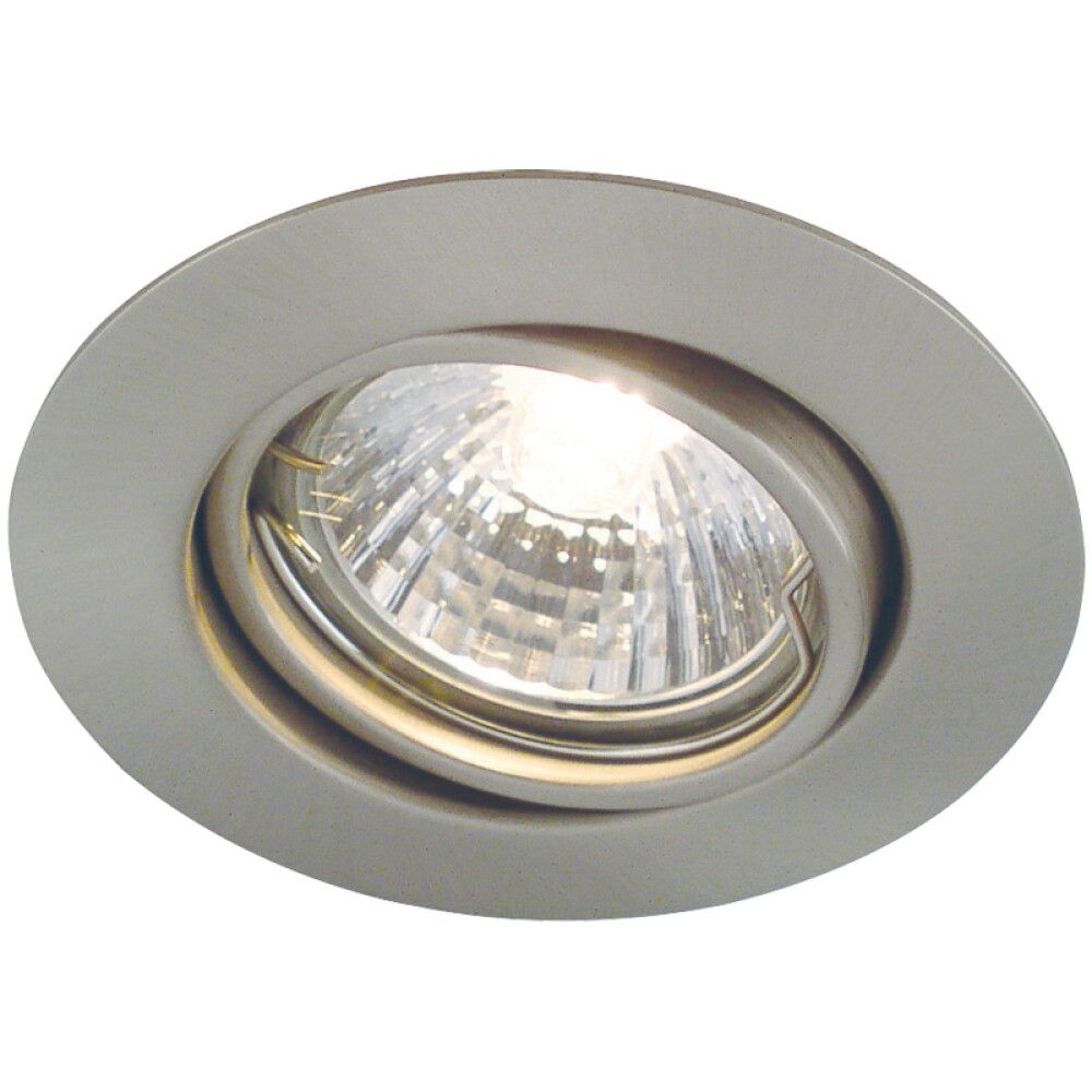 Süvistatavad raamid Nordlux Triton harjatud teras 3 tk