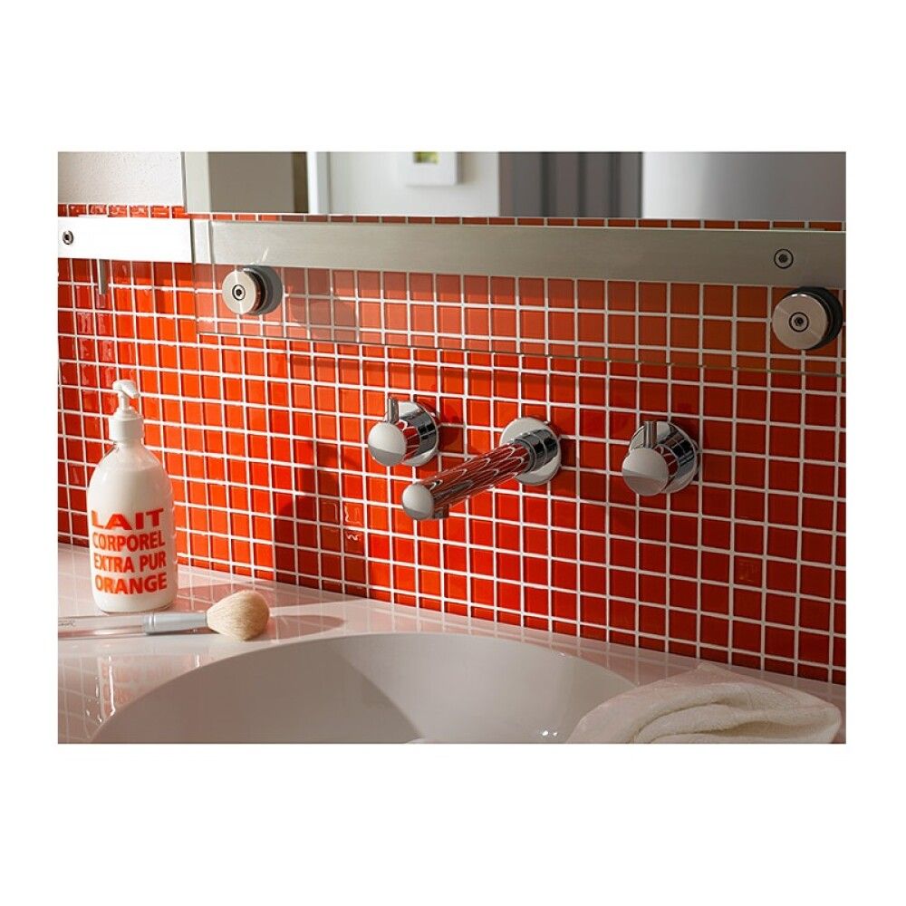 Klaasmosaiik Crystal punane 32,7 x 30,2 cm