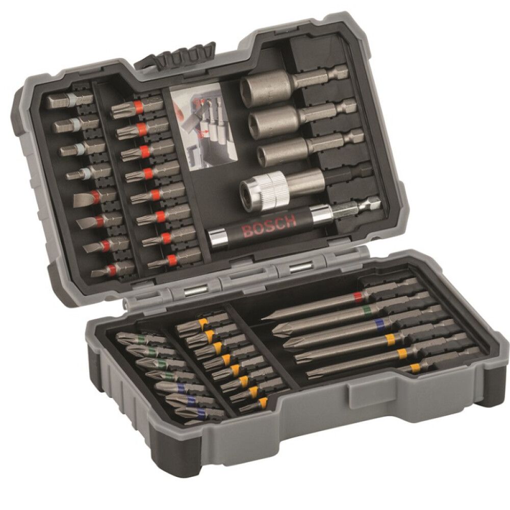 Kruviotsikute komplekt Bosch 43 osa