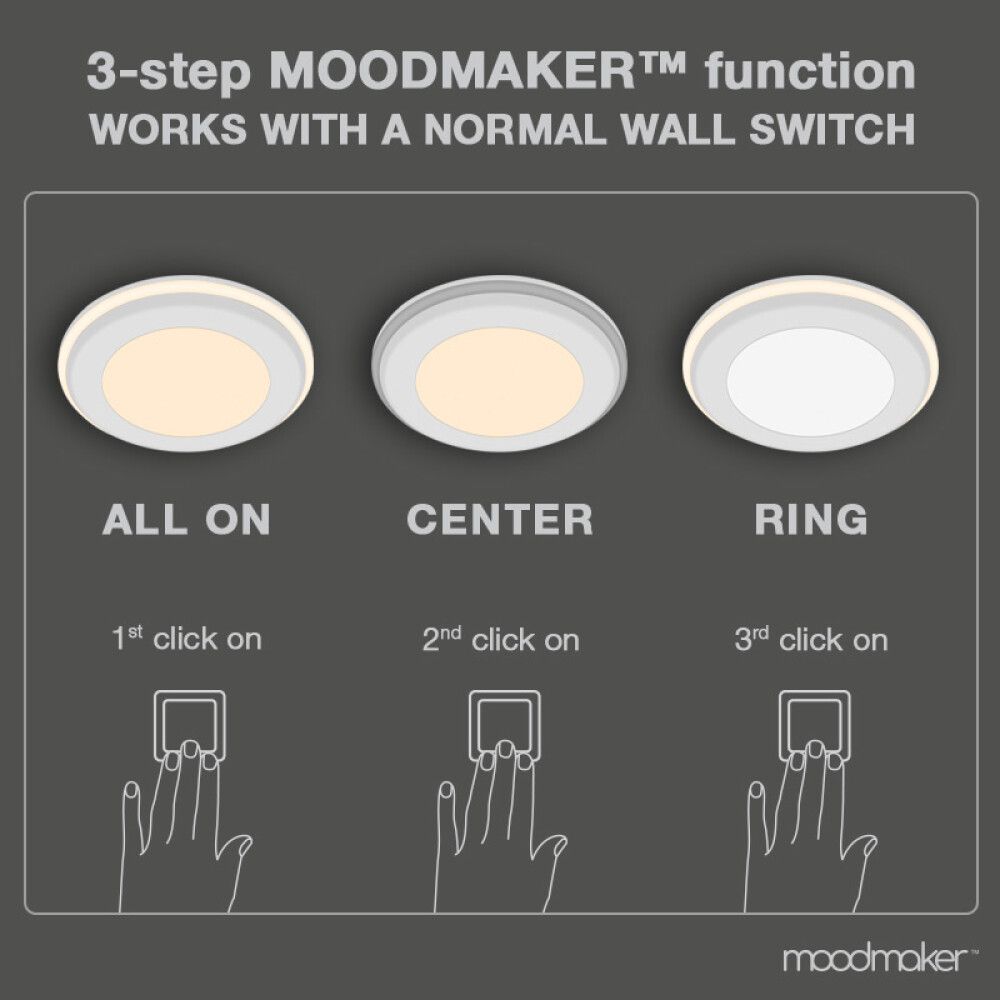 Süvistatav kohtvalgusti Nordlux Elkton, Ø 8 cm