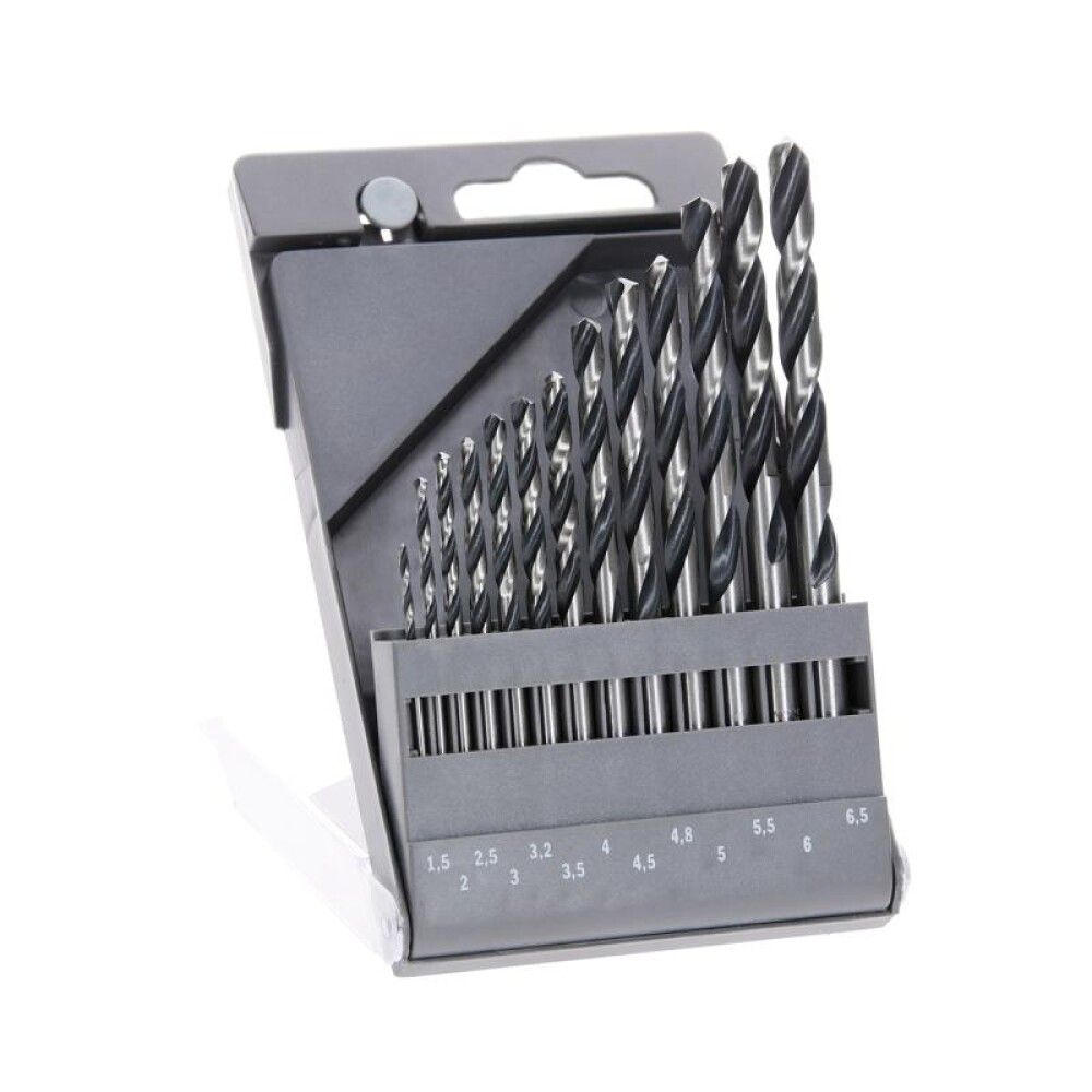 Metallipuuride komplekt HSS-R 1,5-6,5 mm 13-osaline