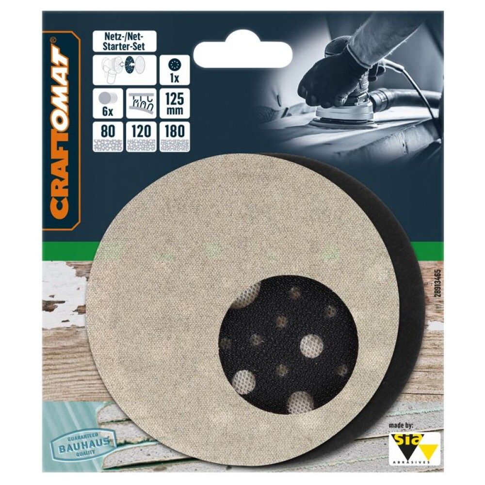 Lihvpaberite komplekt Craftomat K80-180 Ø125 mm