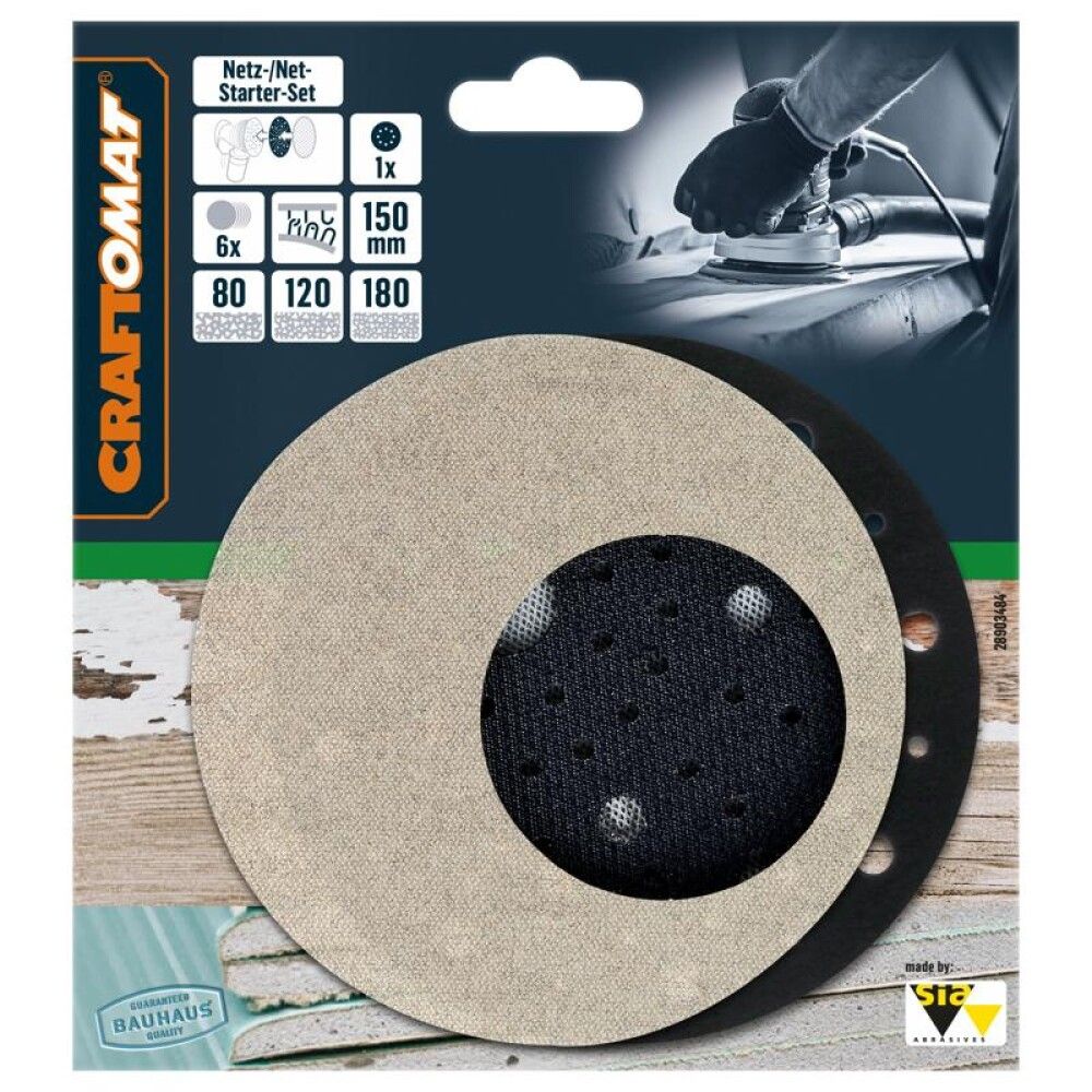 Lihvpaberite komplekt Craftomat K80-180 Ø150 mm