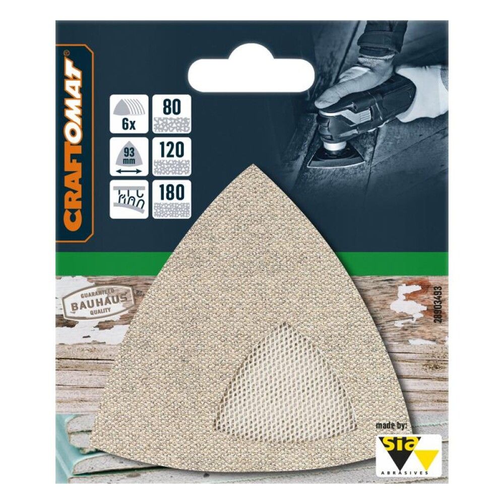 Lihvpaberite komplekt Craftomat 93x93 mm