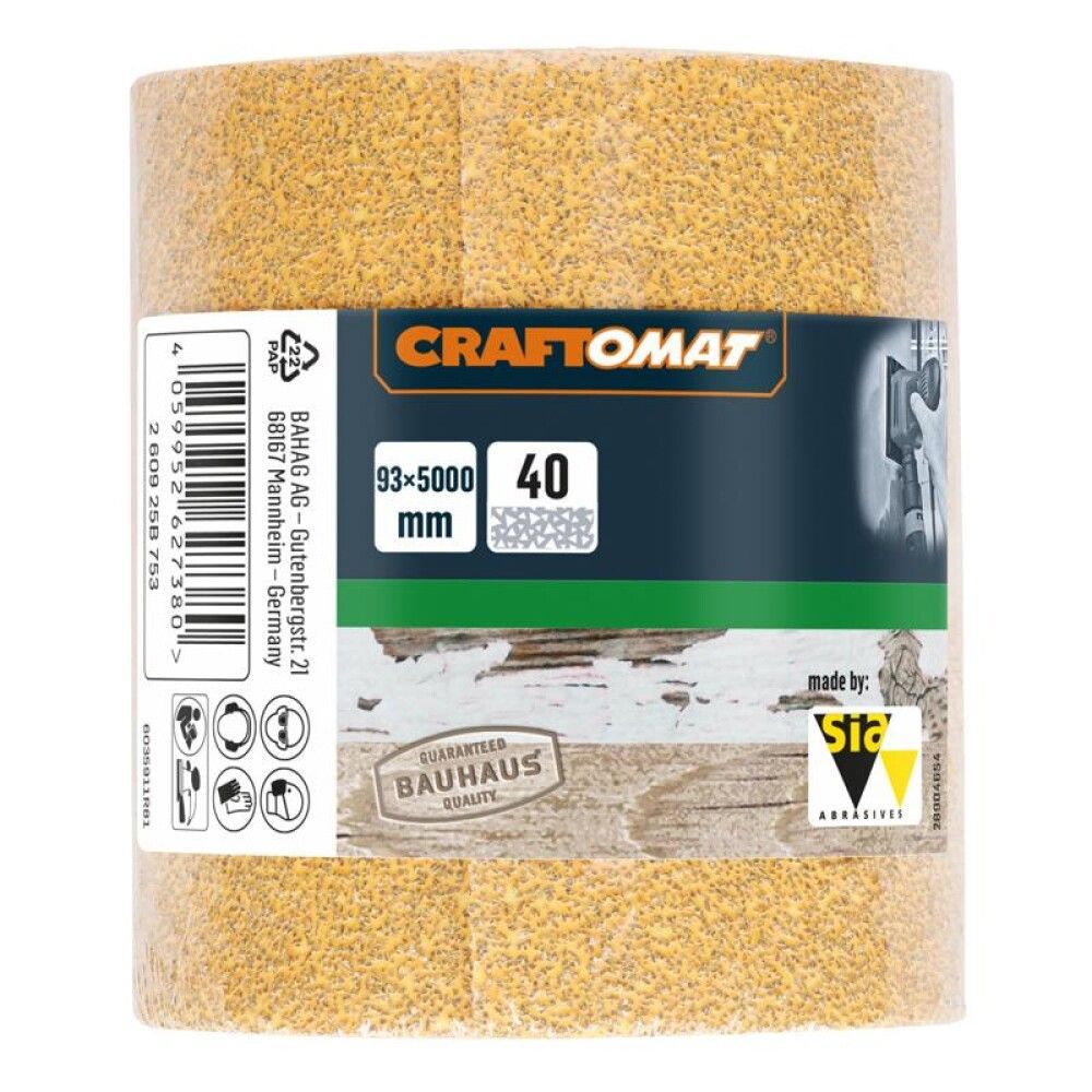 Lihvpaber Craftomat  93 x 5000 mm K40