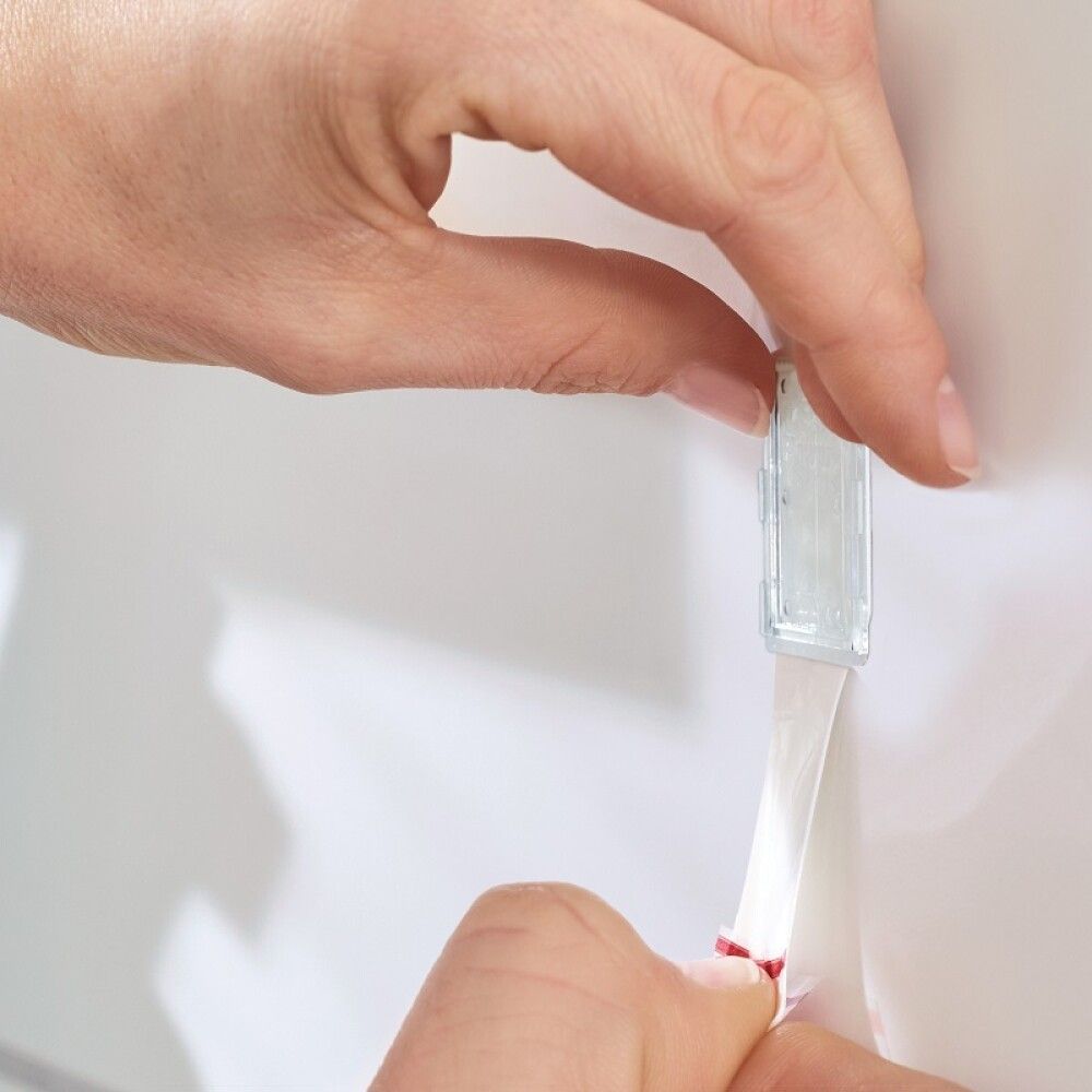 Nagi tesa® Powerstrips Oval valge 2 tk