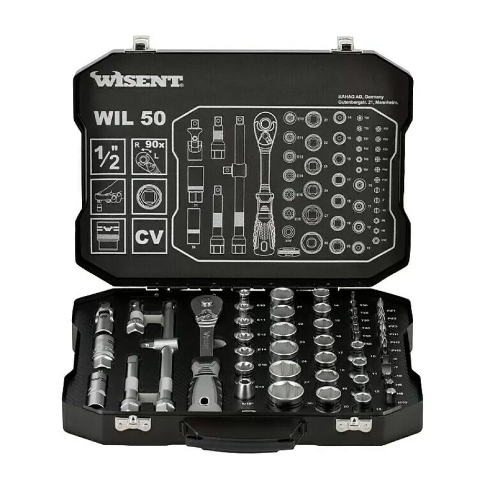 Padrunikomplekt Wisent 50-osaline