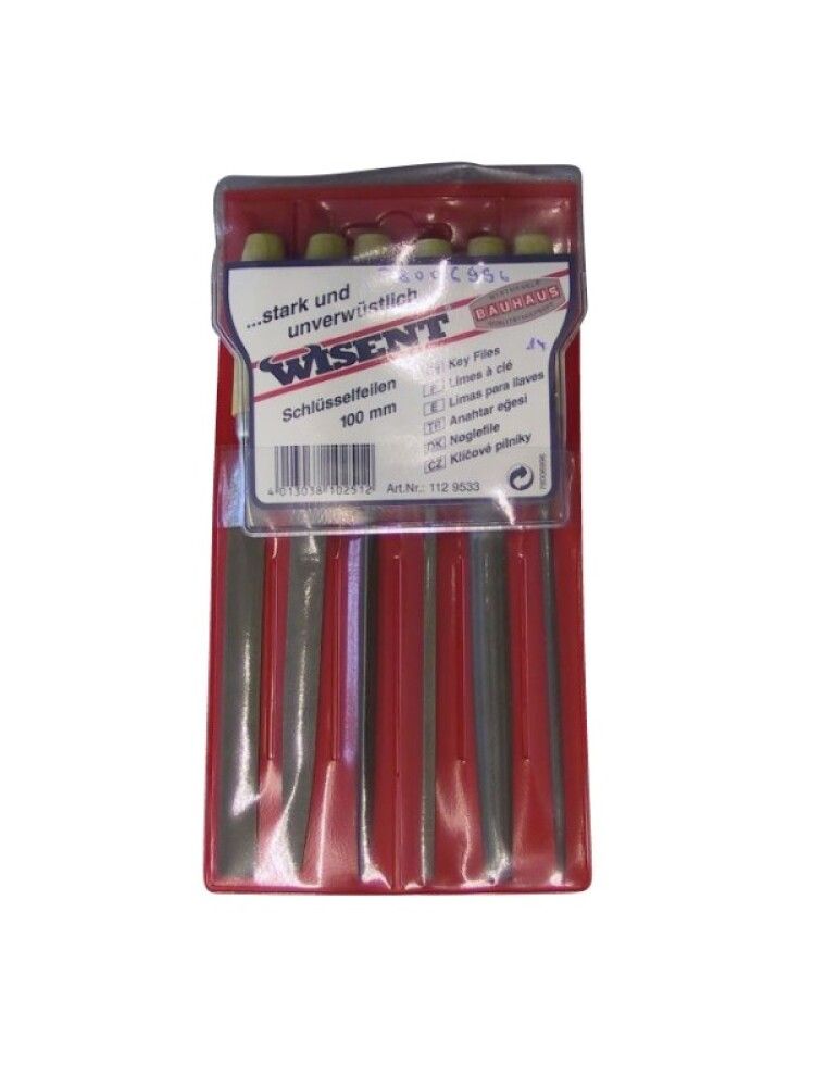Võtmeviilide komplekt Wisent 6 tk