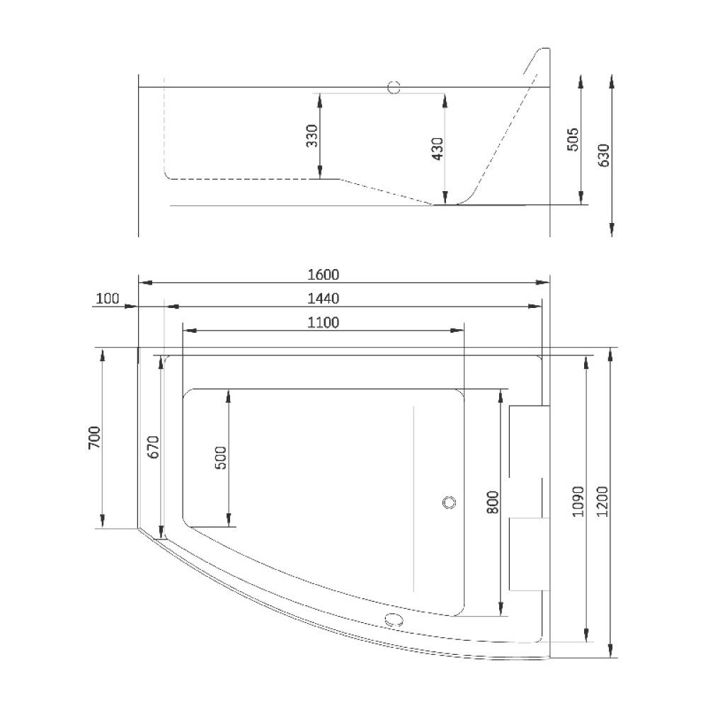 Vann Camargue Skärgård Värmland Clean parem 160 cm