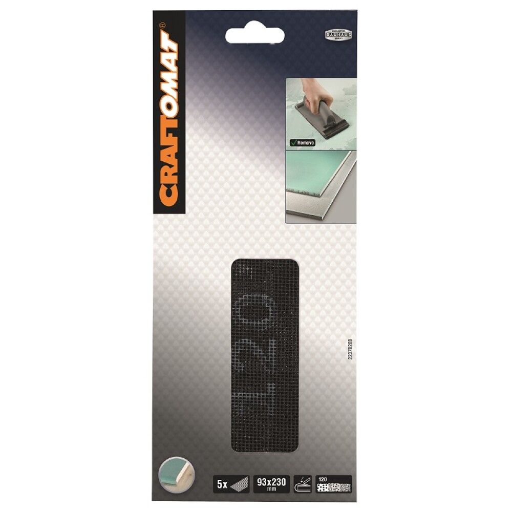 Liivapaber Craftomat 93 x 230 mm K120