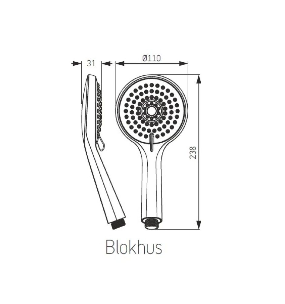 Käsidušš Camargue Samsø Blokhus
