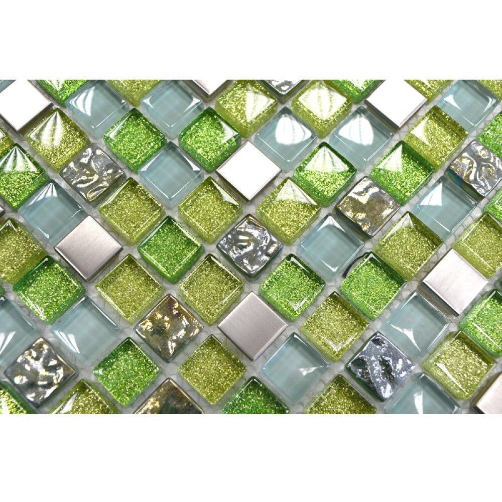 Klaasmosaiik Crystal Mix 30,5 x 32,2 cm