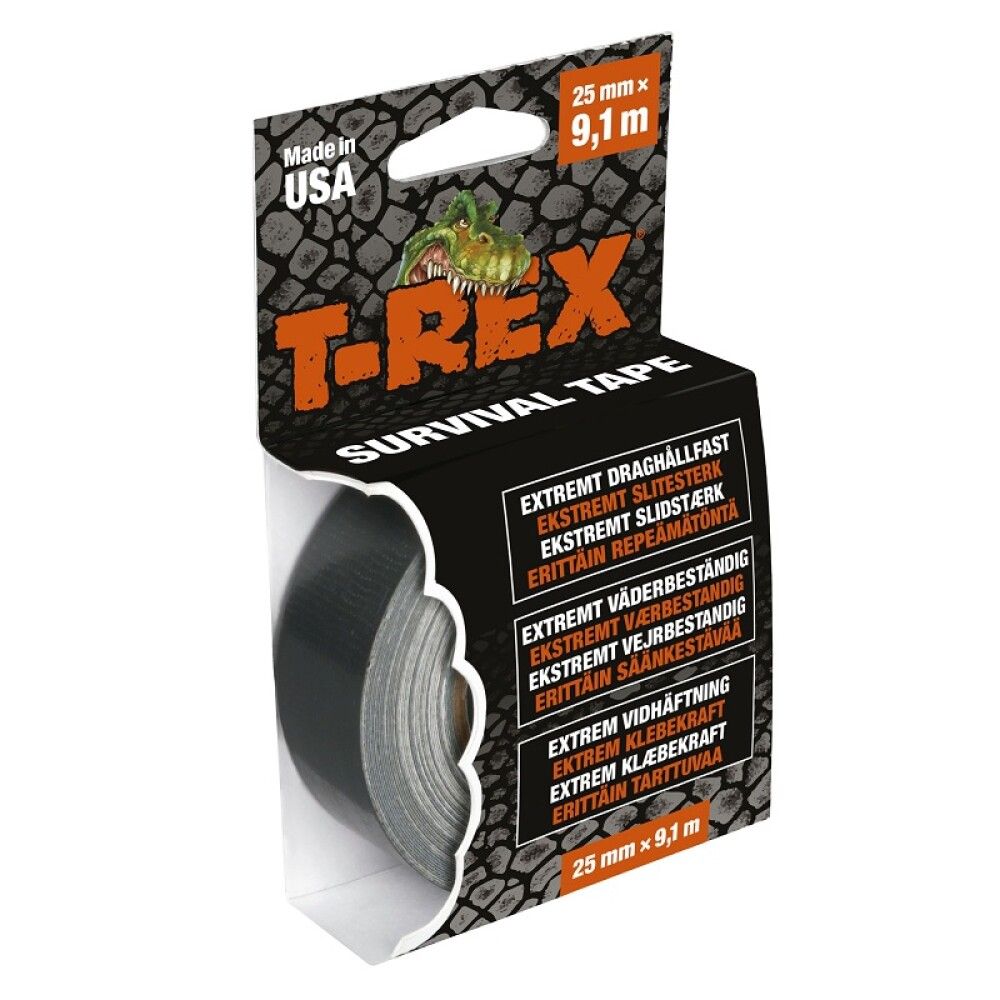 T-Rex Mini universaalteip 9,1 m x 25 mm
