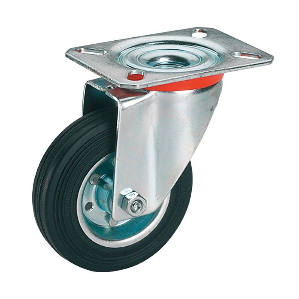 Transpordiratas Stabilit kummist  80 x 25 mm 50 kg