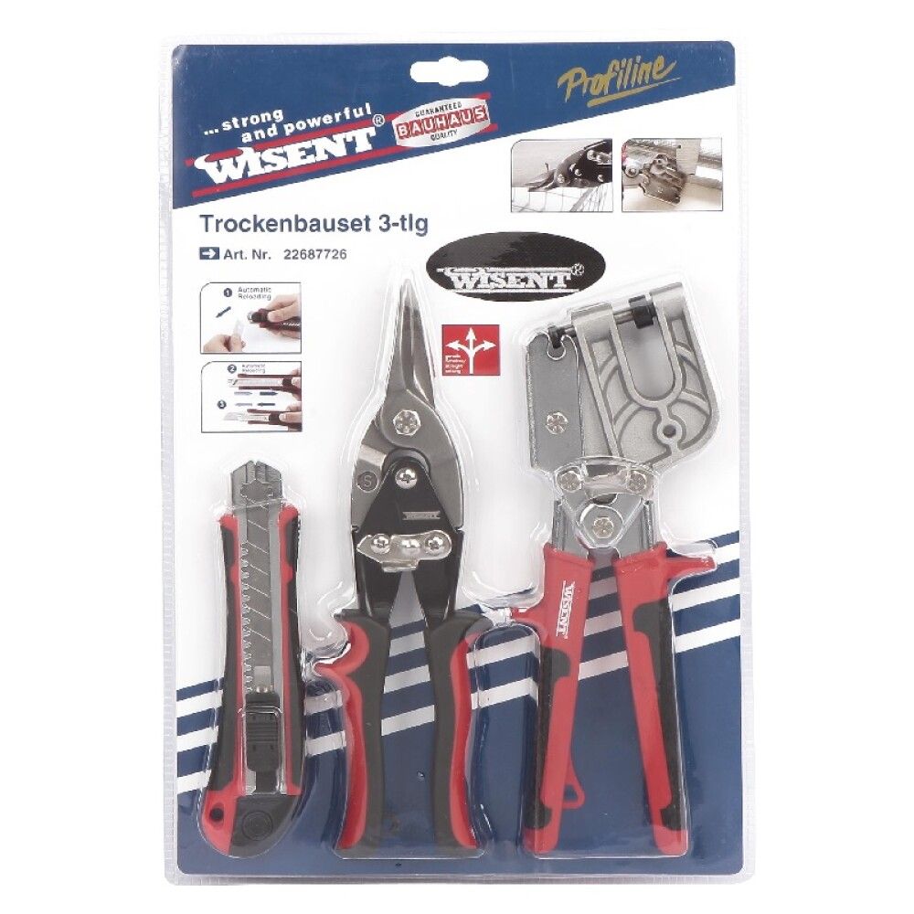 Tööriistakomplekt Wisent 3-osaline
