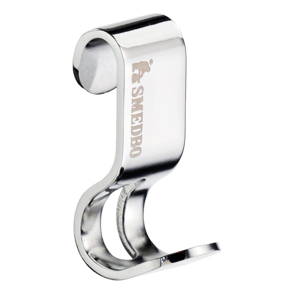 Riputuskonksud 2 tk Smedbo Sideline kroomitud DK2100