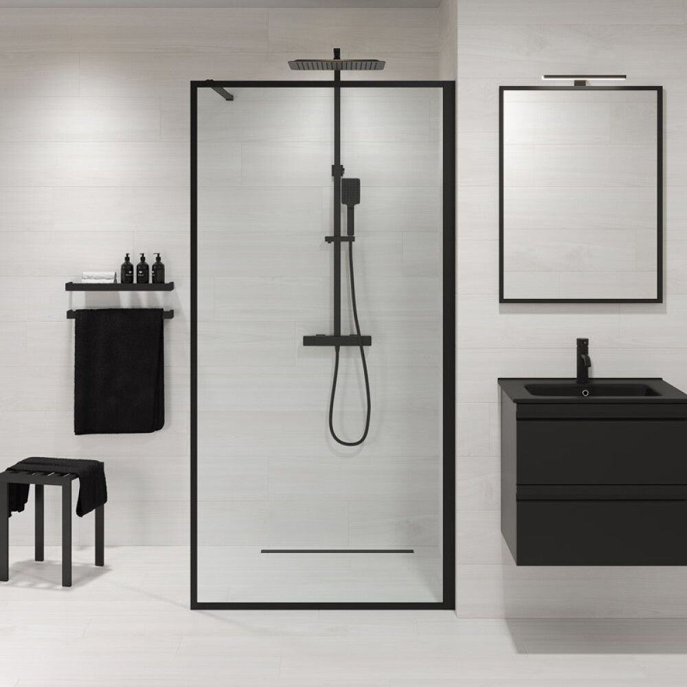 Dušisein Camargue Frame 100 cm must matt