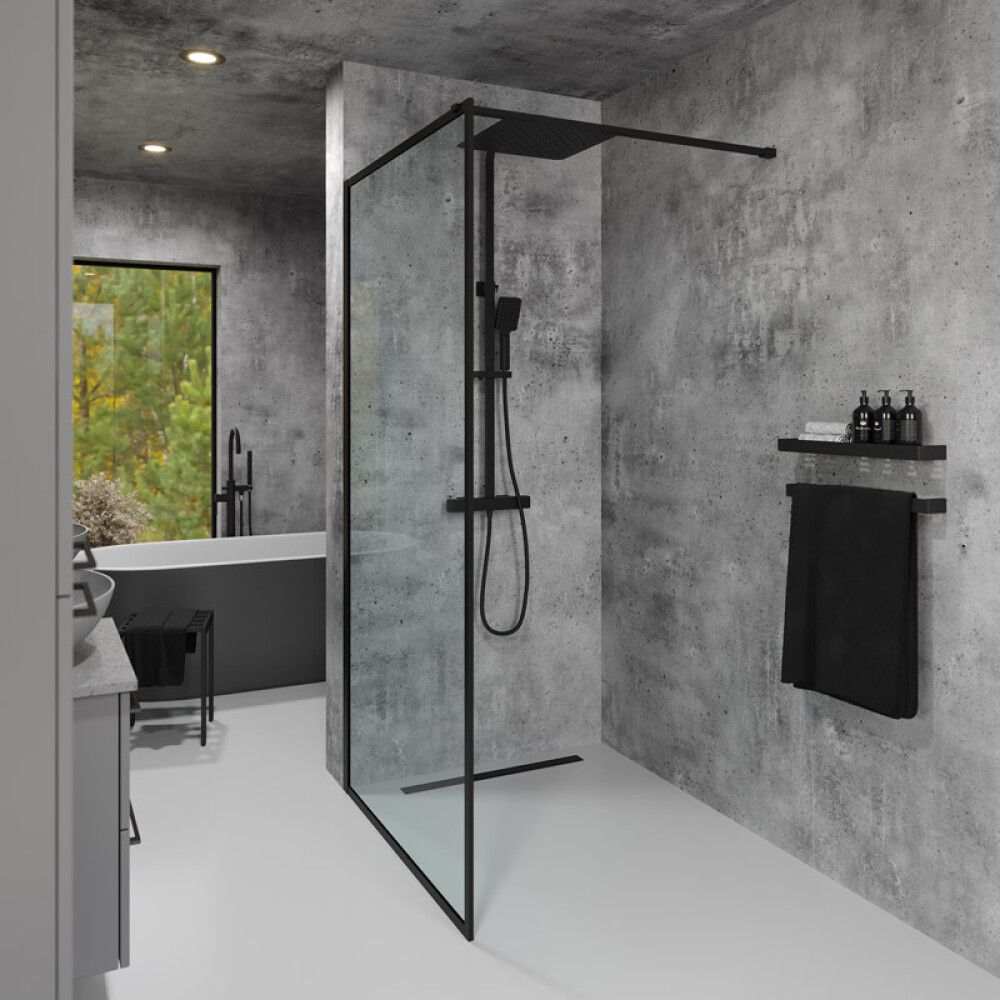 Dušisein Camargue Frame 100 cm must matt