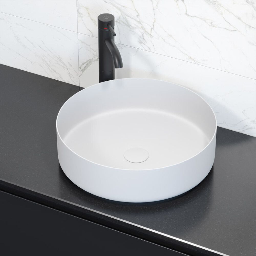 Valamu Camargue Lidingö Ø 40 cm valge