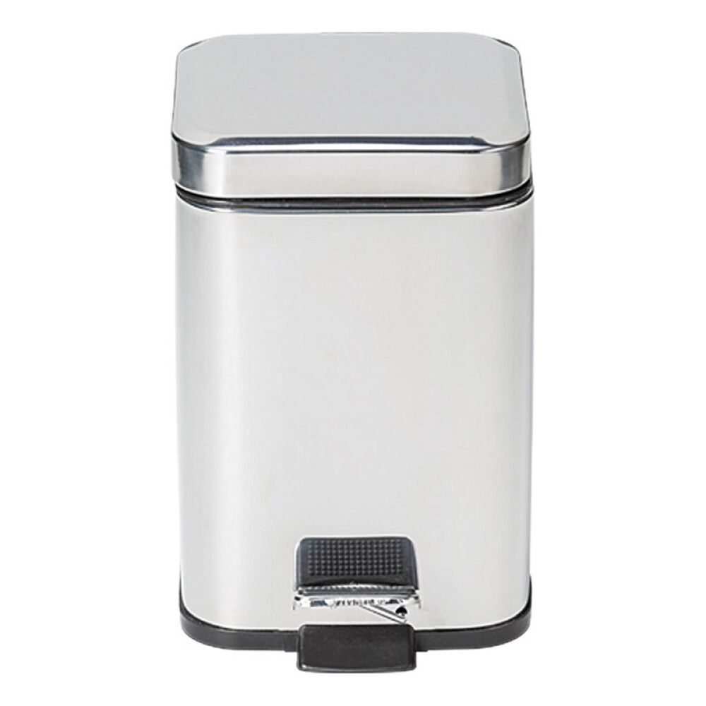 Prügikast Venus Quadra kroomitud pedaaliga 3 l