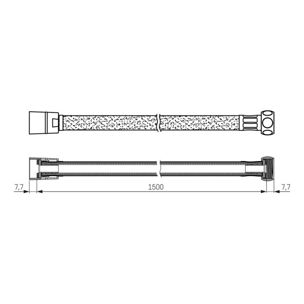 Dušivoolik Camargue Kalo 1,5 m