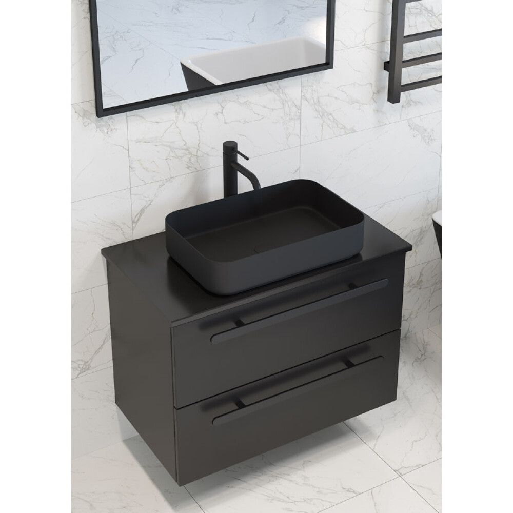 Valamu Camargue Skärgård Lindingö 52 x 34 cm matt must