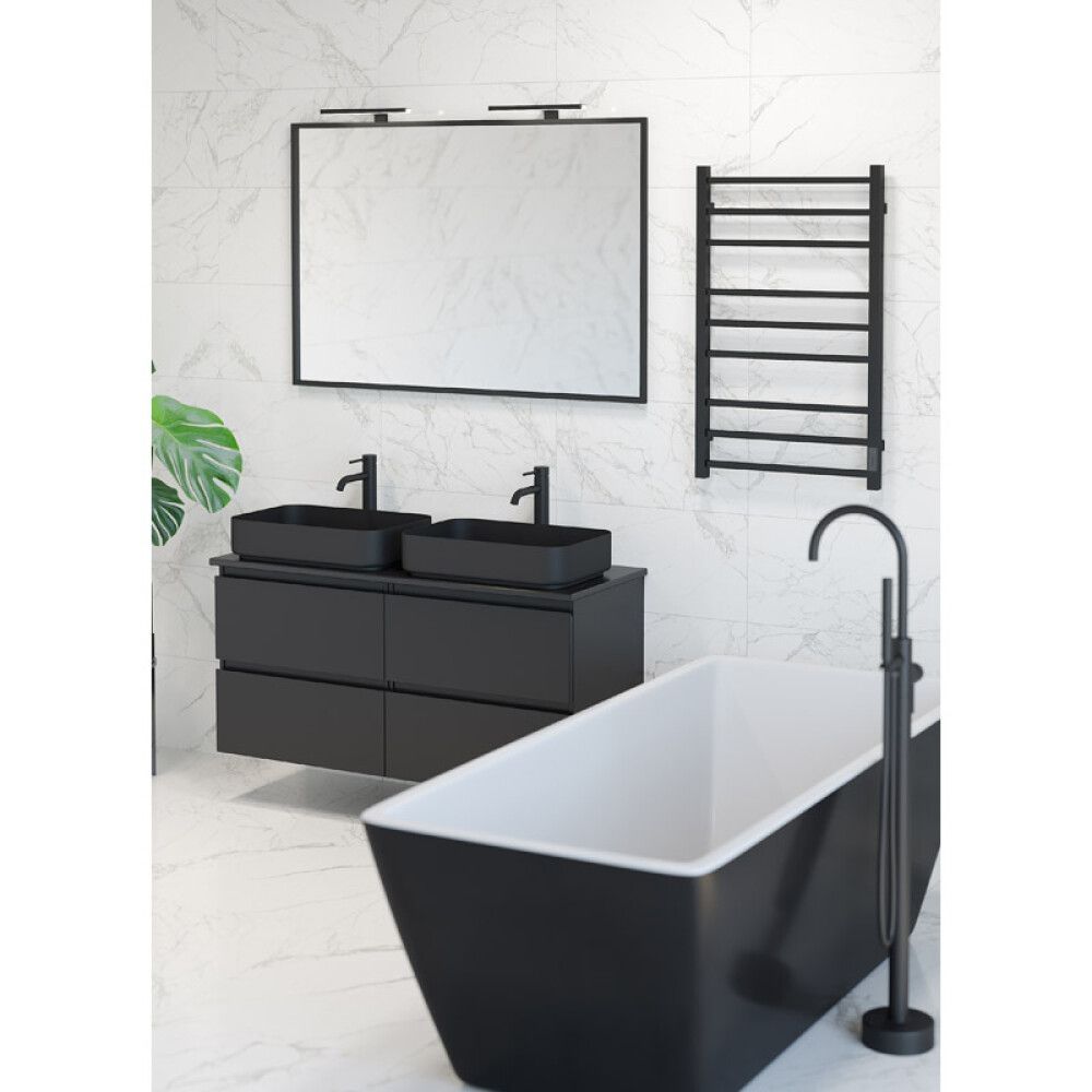 Valamu Camargue Skärgård Lindingö 52 x 34 cm matt must