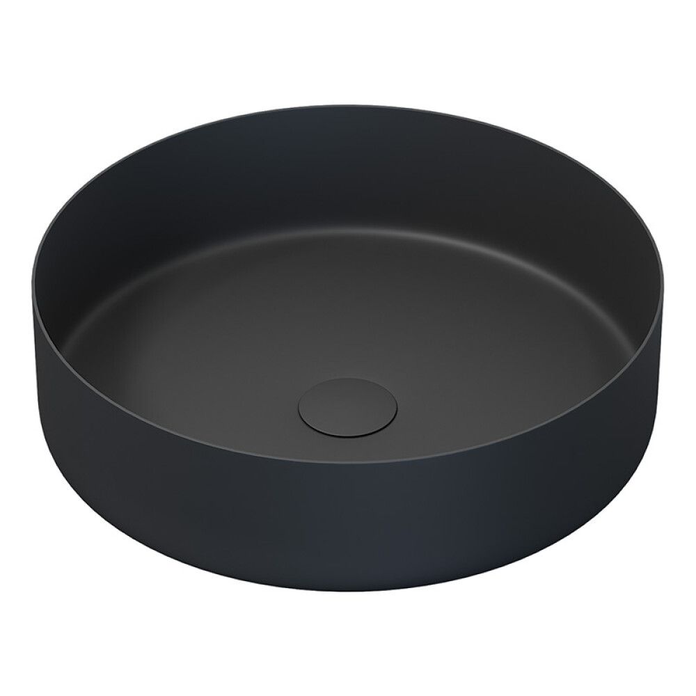 Valamu Camargue Lindingö  Ø 40 cm matt must