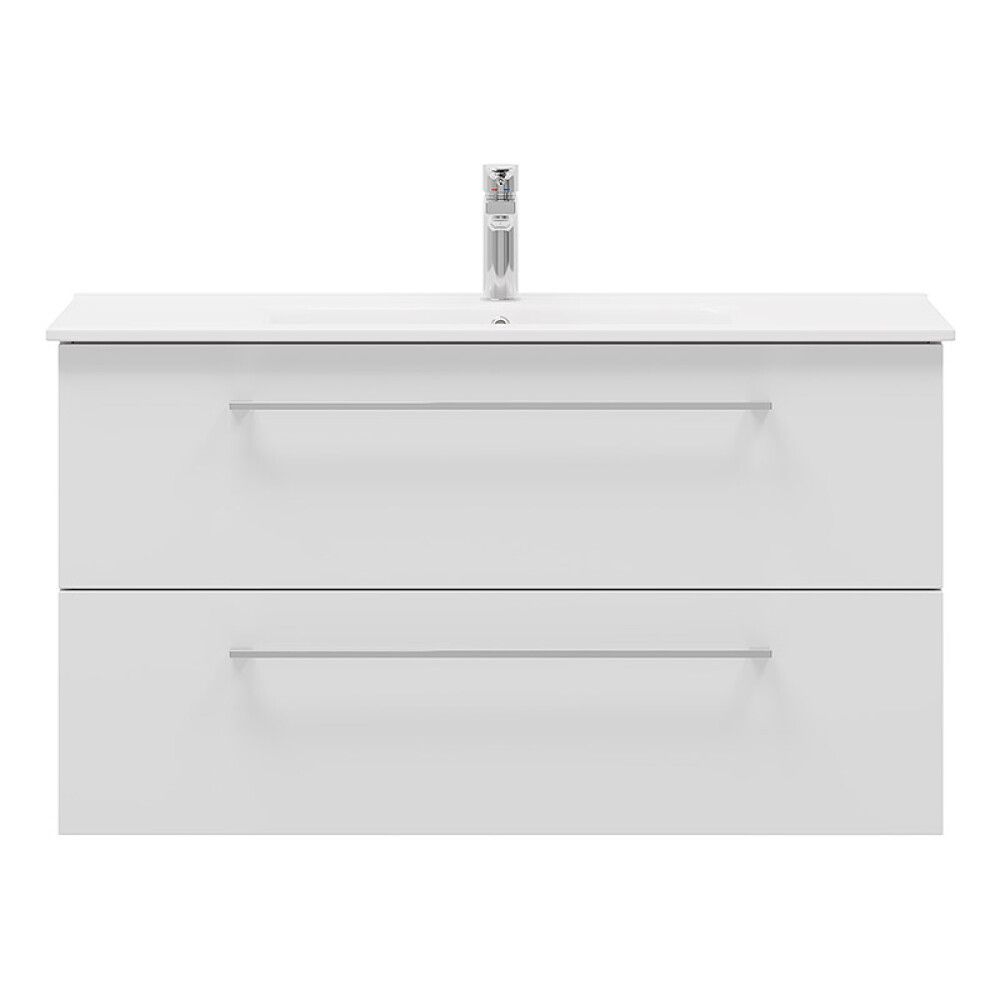 Valamukapp valamuga Camargue Freja matt valge 100 cm