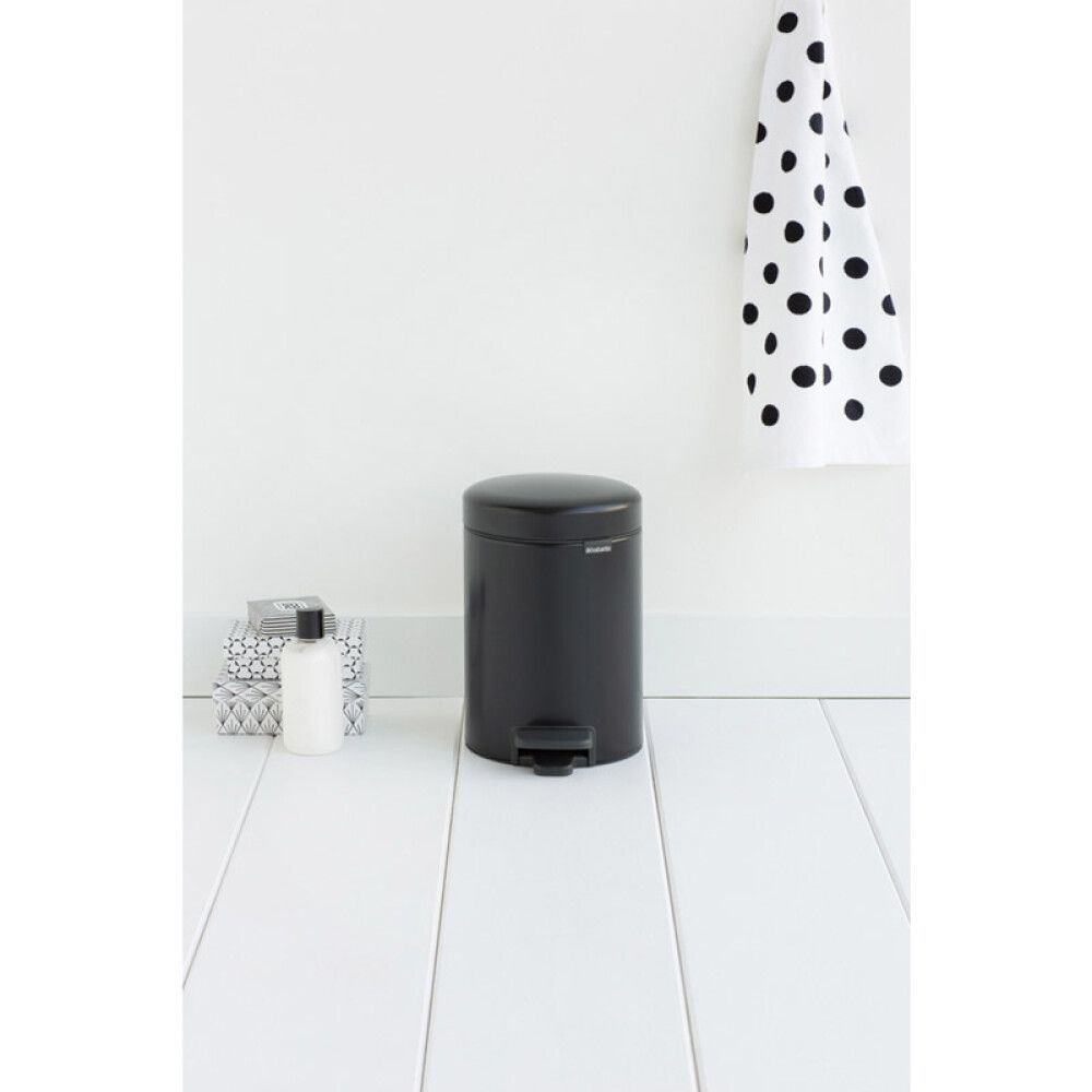 Prügikast Brabantia Newicon Matt Black 3 l