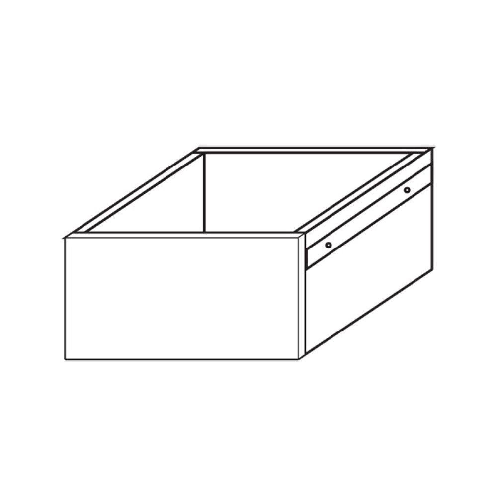 Sahtel Camargue Skärgård kõrgele kapile 35 cm Matt valge