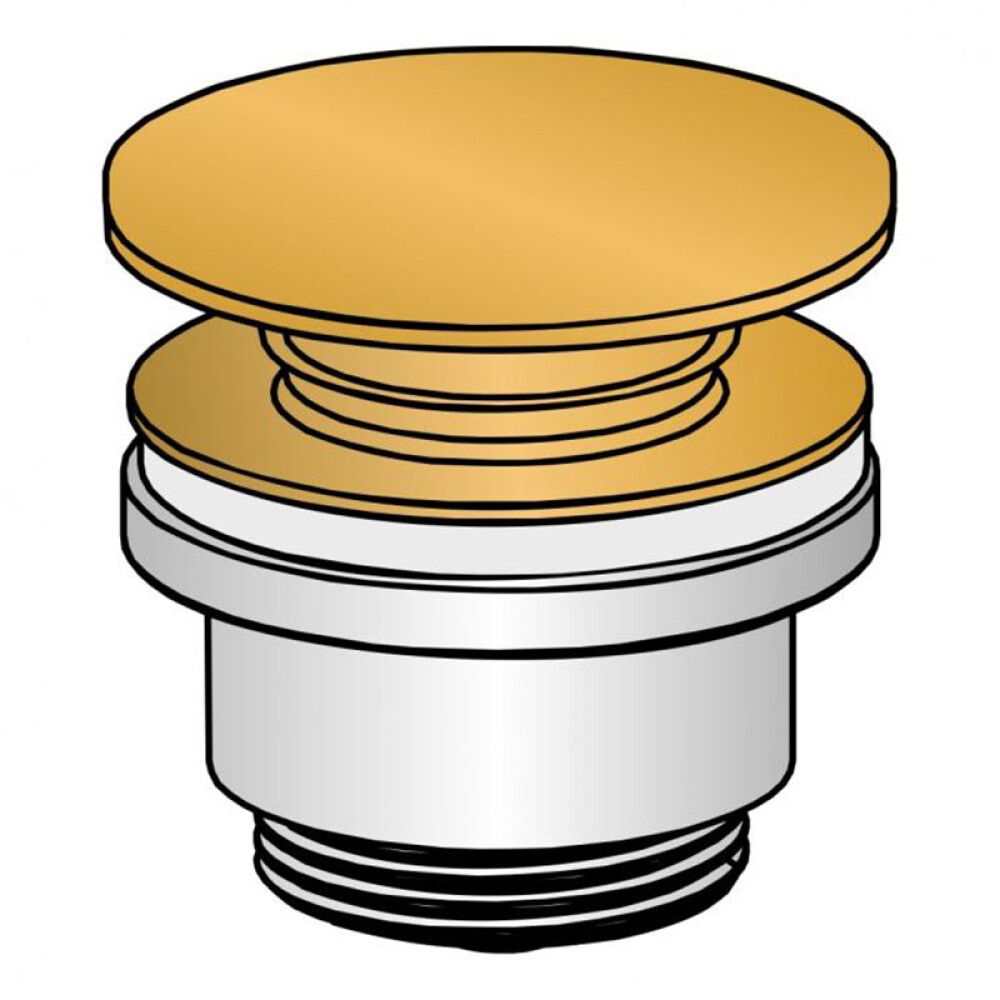 Põhjaventiil Camargue Hasle Pop-UP läikiv messing